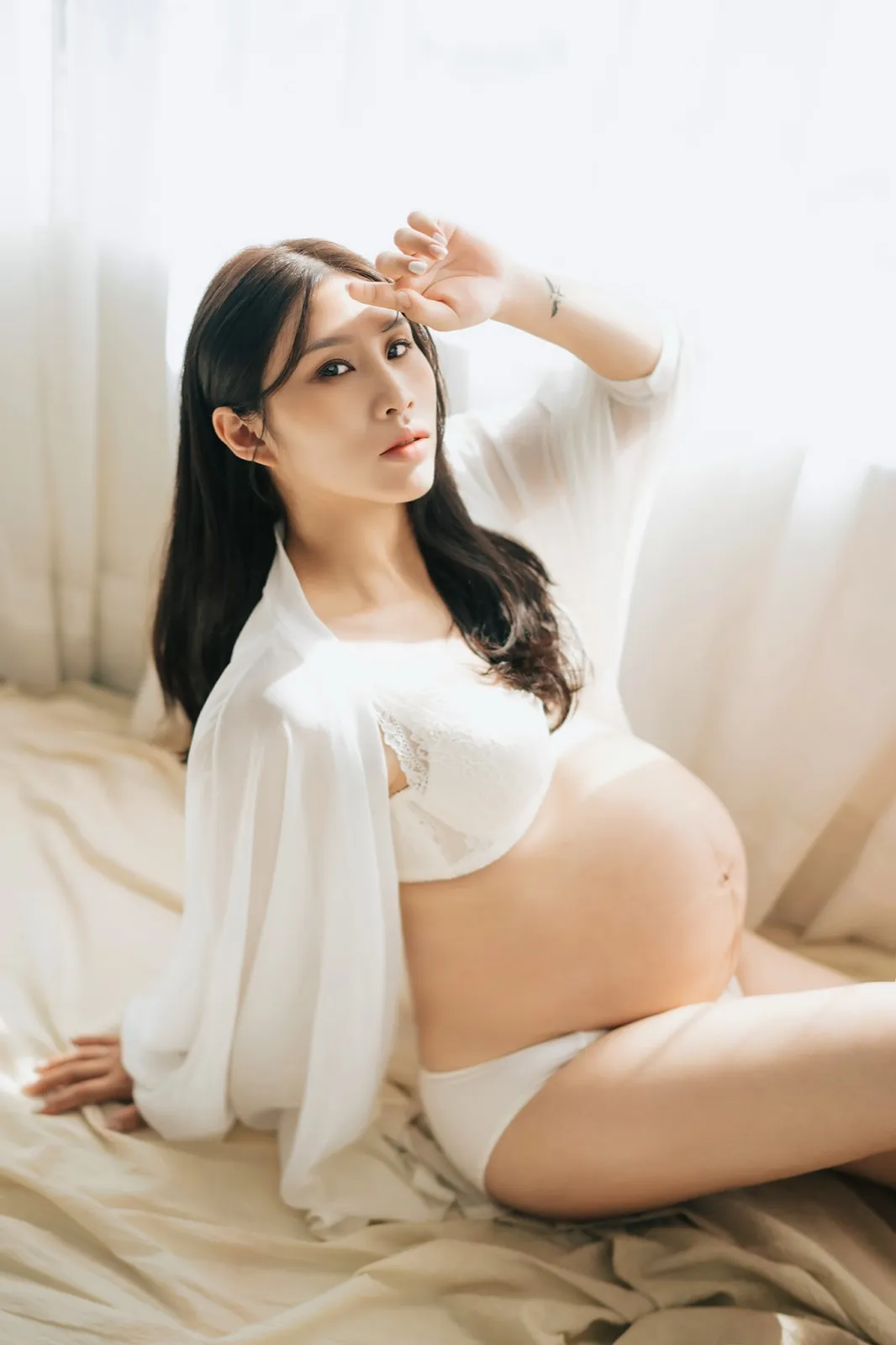 高雄孕婦寫真｜孕婦剪影輪廓作品